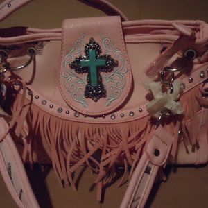 REAL TREE CONCEAL CARRY HANDBAG